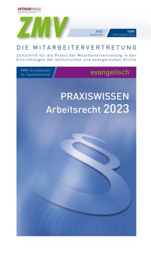 ZMV Praxiswissen Arbeitsrecht 2023 evangelisch