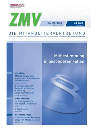ZMV-Einzelheft 2/2022