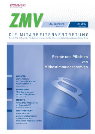ZMV-Einzelheft 2/2023