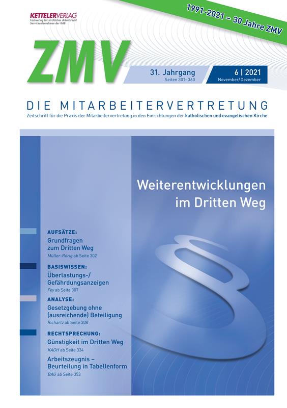 ZMV-Einzelheft 6/2021