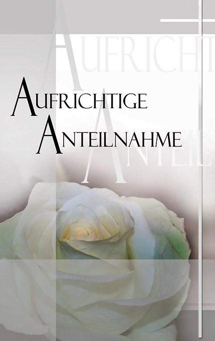 Karte Beileid Aufrichtige Anteilnahme Ketteler Verlag Onlineangebot