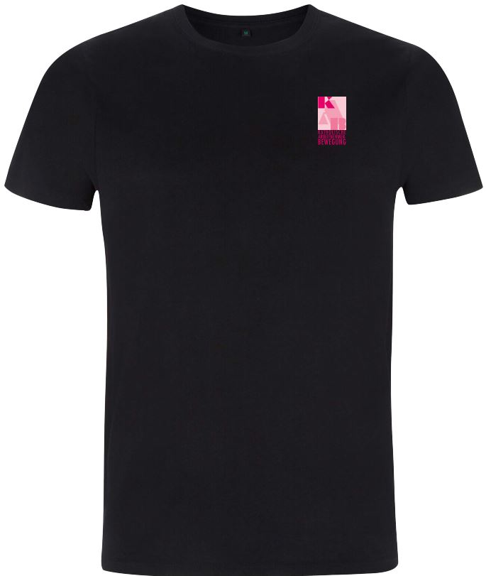 KAB T-Shirt schwarz mit Kampagnenmotiv Gr. XS