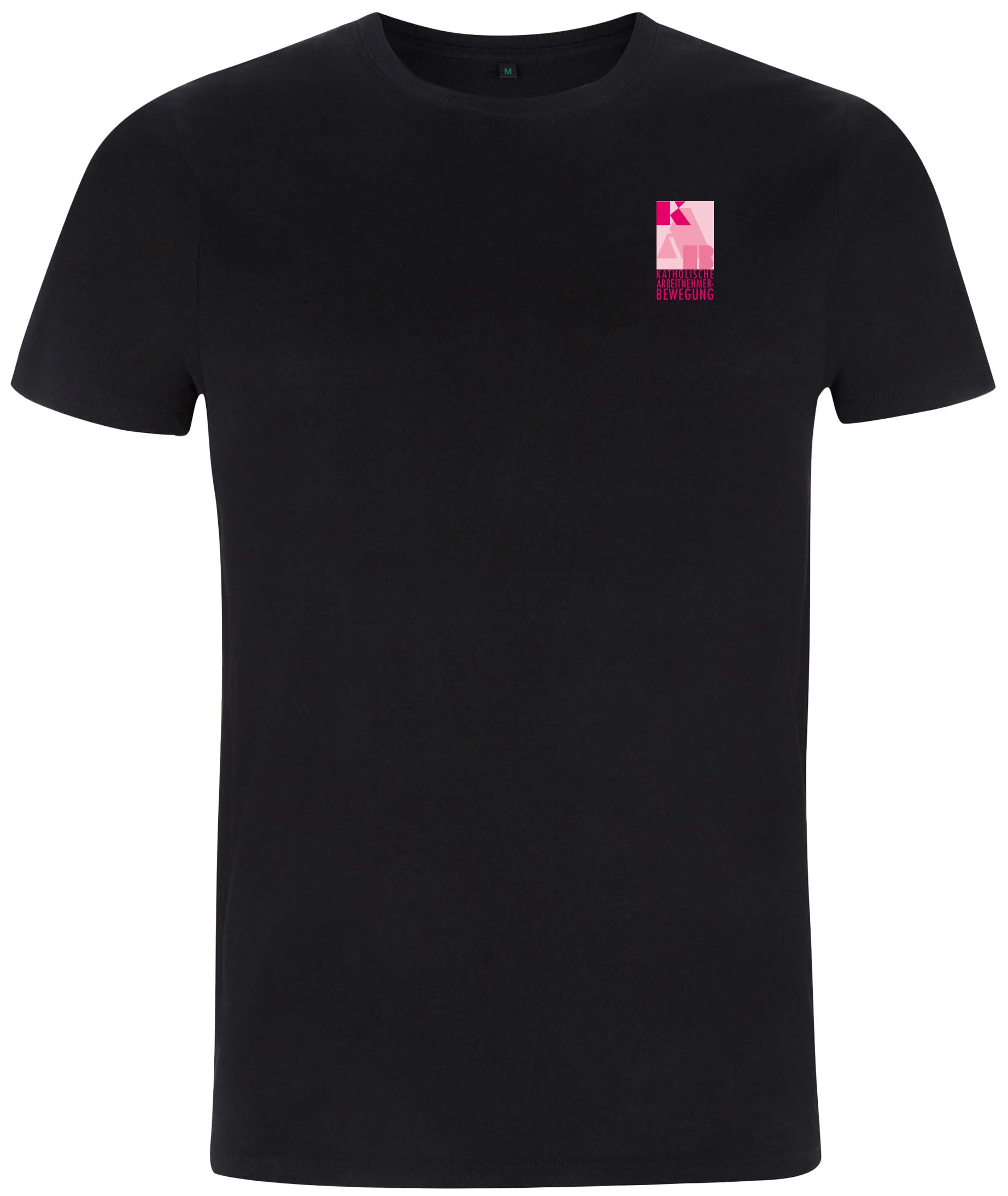 KAB T-Shirt schwarz mit Kampagnenmotiv Gr. S