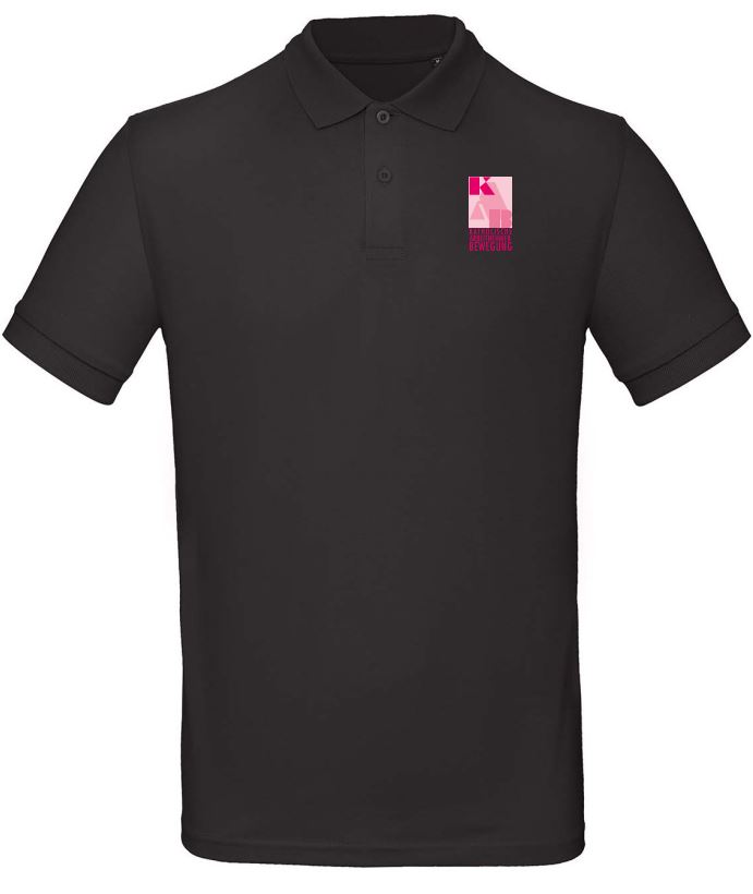 KAB Kampagnen-Kurzarm-Poloshirt schwarz unisex Gr. XXL