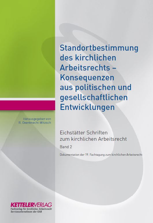 Eichstätter Schriften zum kirchlichen Arbeitsrecht