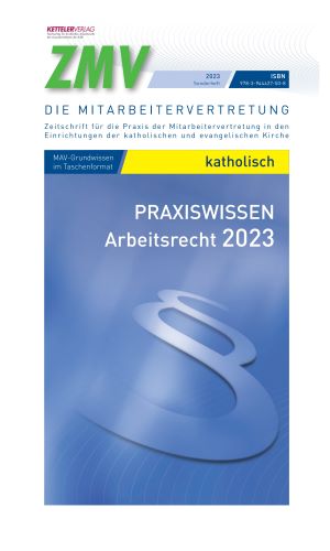 ZMV Praxiswissen Arbeitsrecht 2023 katholisch