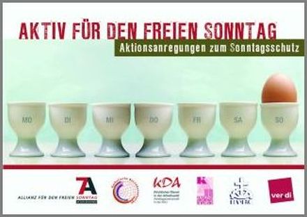 Aktiv für den freien Sonntag - Broschüre