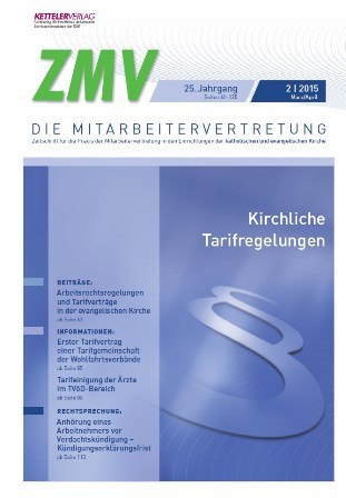 ZMV-Einzelheft 2/2015