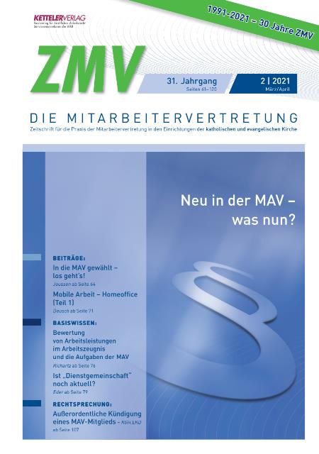 ZMV-Einzelheft 2/2021