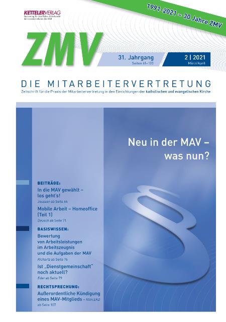 ZMV-Einzelheft 2/2021