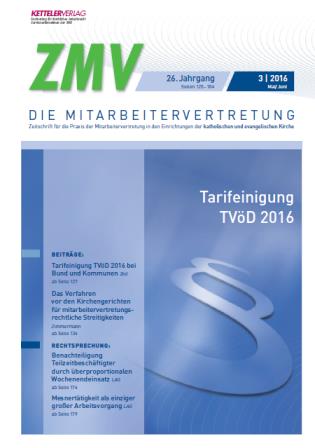 ZMV-Einzelheft 3/2016