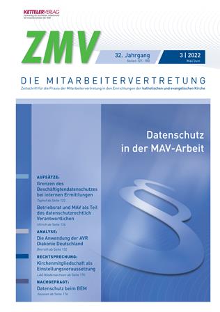 ZMV-Einzelheft 3/2022