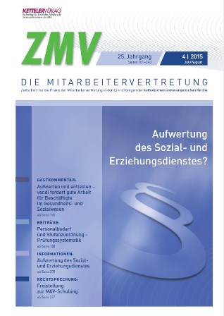 ZMV-Einzelheft 4/2015