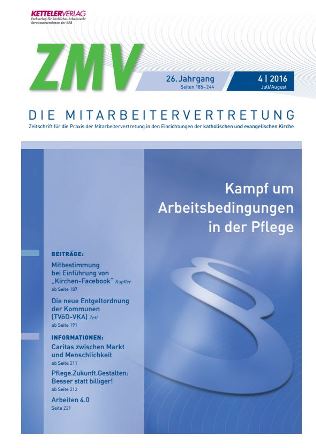 ZMV-Einzelheft 4/2016