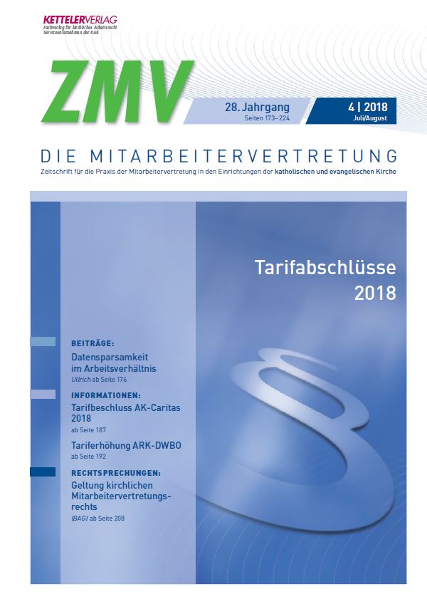 ZMV-Einzelheft 4/2018