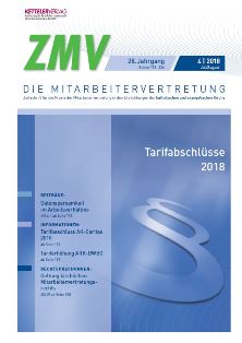 ZMV-Einzelheft 4/2018