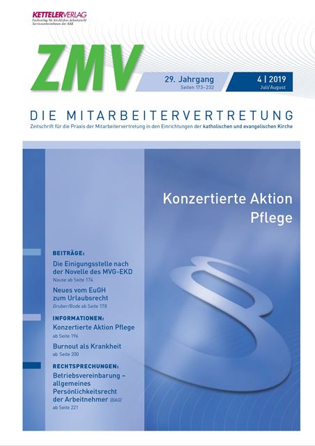 ZMV-Einzelheft 4/2019