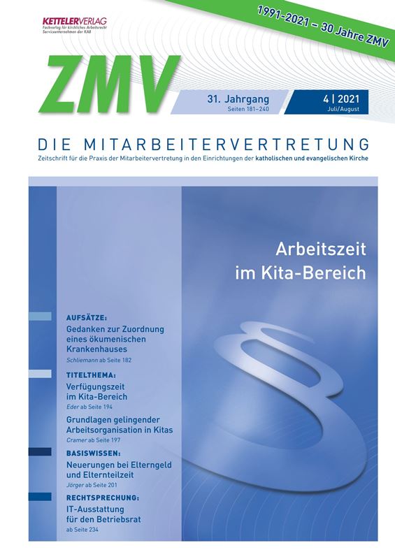 ZMV-Einzelheft 4/2021