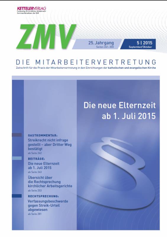 ZMV-Einzelheft 5/2015