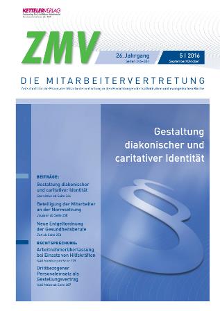 ZMV-Einzelheft 5/2016